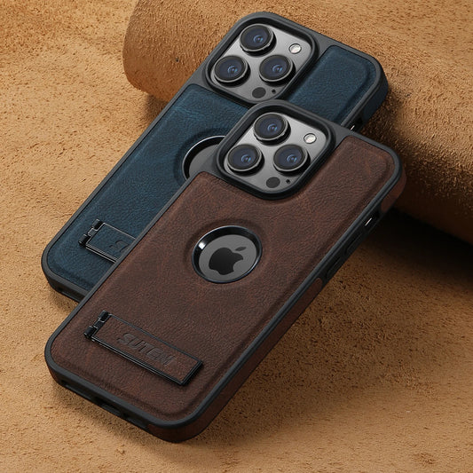 Magfort Leather iPhone Case